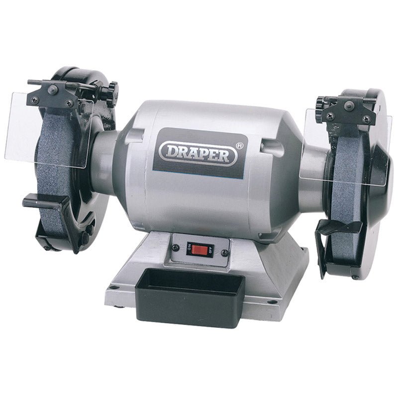 Draper 230V 200mm Heavy Duty Bench Grinder 29621