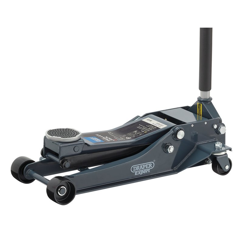 Draper 24276 Expert Professional Low Profile Garage Trolley Jack 4 Tonne - McCormickTools