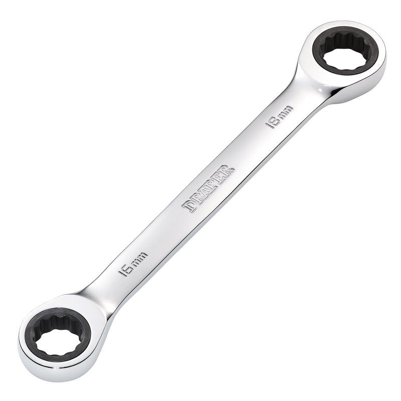 Draper 27739 HI - TORQ? Metric Double Ratchet Ring Spanner 16 x 18mm - McCormickTools