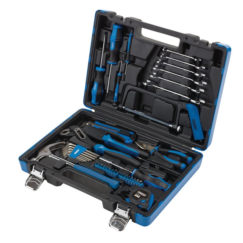 Draper 28106 Tool Kit Blue 58 Piece - McCormickTools