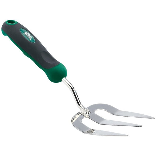 Draper 28287 Hand Fork with Stainless Steel Prongs and Soft Grip Handle