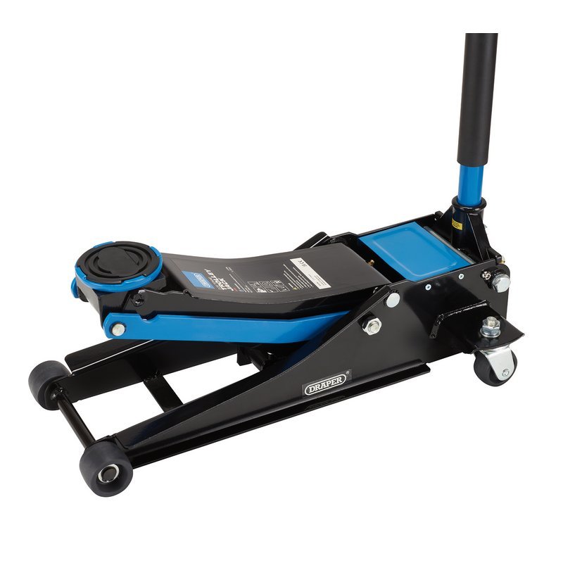 Draper 28465 Trolley Jack 2.25 Tonne Blue