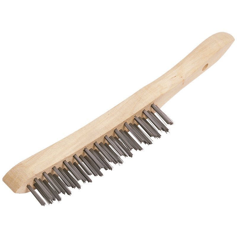 Draper 290mm 3 Row Wire Scratch Brush 31569