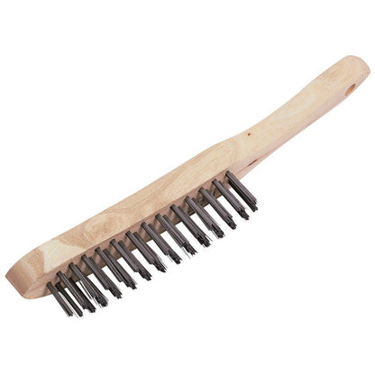 Draper 290mm 4 Row Wire Scratch Brush 31570