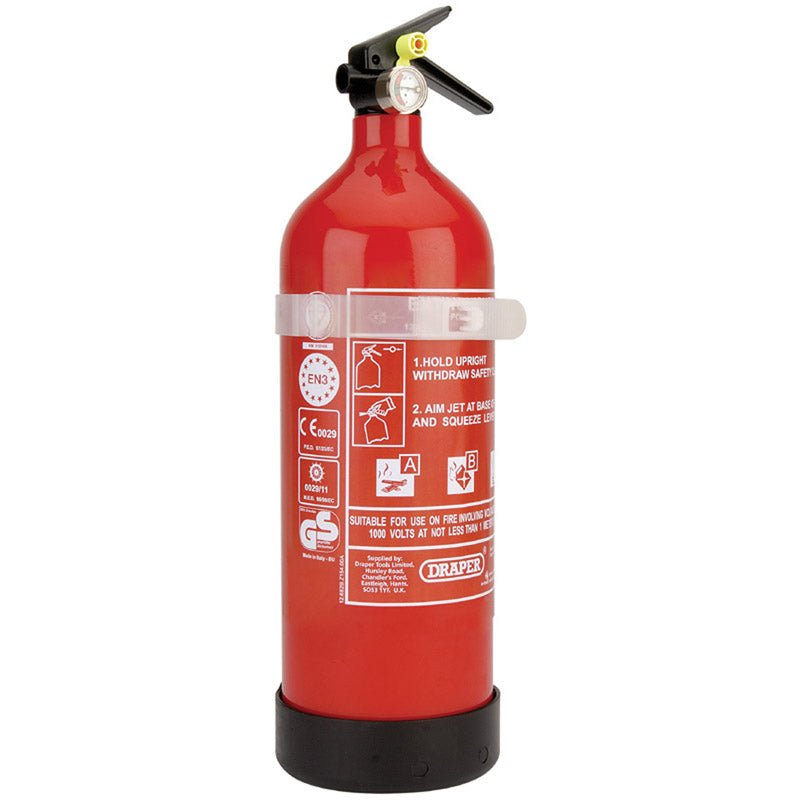 Draper 2kg Dry Powder Fire Extinguisher 04939