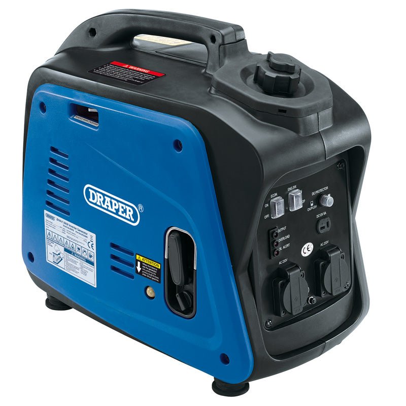 Draper 2kVA Petrol Inverter Generator 80956