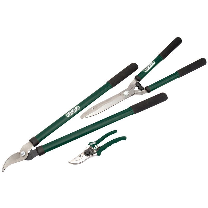 Draper 3 piece Lopper Shears and Secateur Set 28210