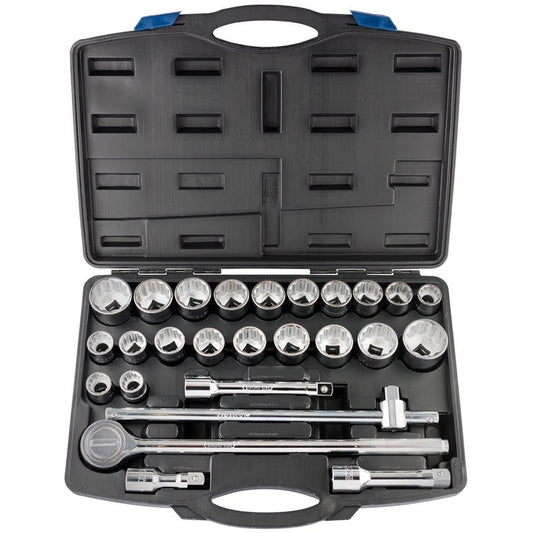 Draper 3/4" Square Drive Socket Set (26 Piece)