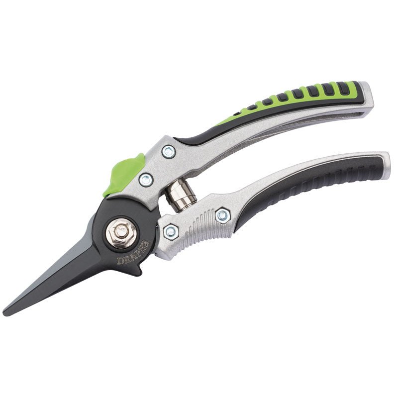 Draper 36550 Non - Slip Pruning Secateurs 180mm