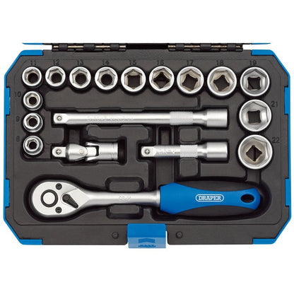 Draper 3/8" Sq. Dr. Metric Socket Set (18 Piece) - McCormickTools