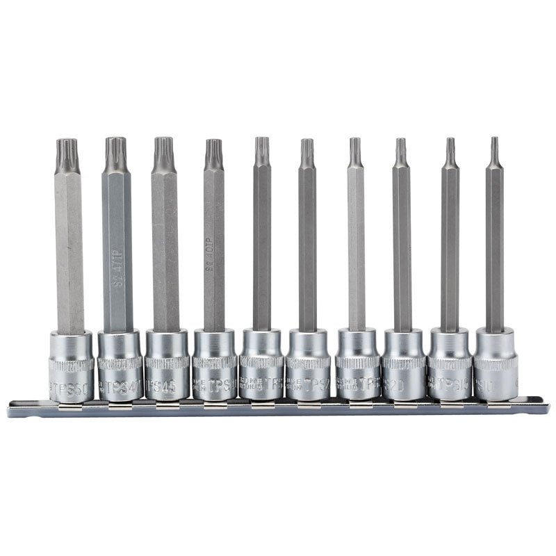 Draper 3/8" Sq. Dr. Tx Star®️ Plus Socket Bit Set (10 Piece) - McCormickTools