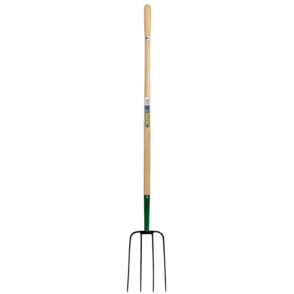 Draper 4 Prong Manure Fork with Wood Shaft 63579