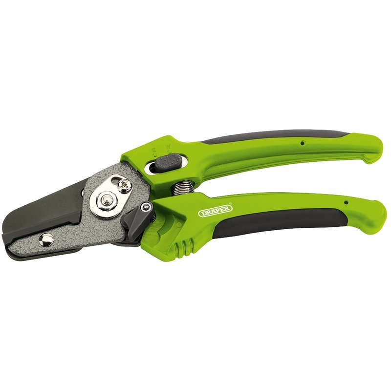 Draper 45315 Soft Grip Anvil Pattern Secateurs 200mm