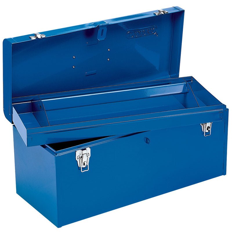 Draper 490mm Tool Box with Tote Tray 86674