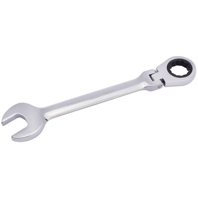 Draper 52026 HI - TORQ? Metric Flexible Head Ratcheting Combination Spanner 25mm - McCormickTools