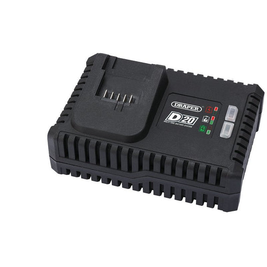 Draper 55913 D20 20V Fast Battery Charger 4A