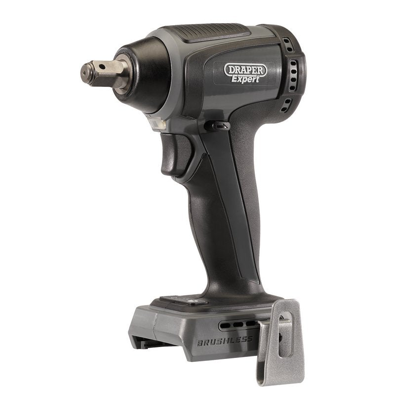 Draper 55929 XP20 20V Brushless Impact Wrench 1/2" Sq. Dr. 300Nm Sold Bare