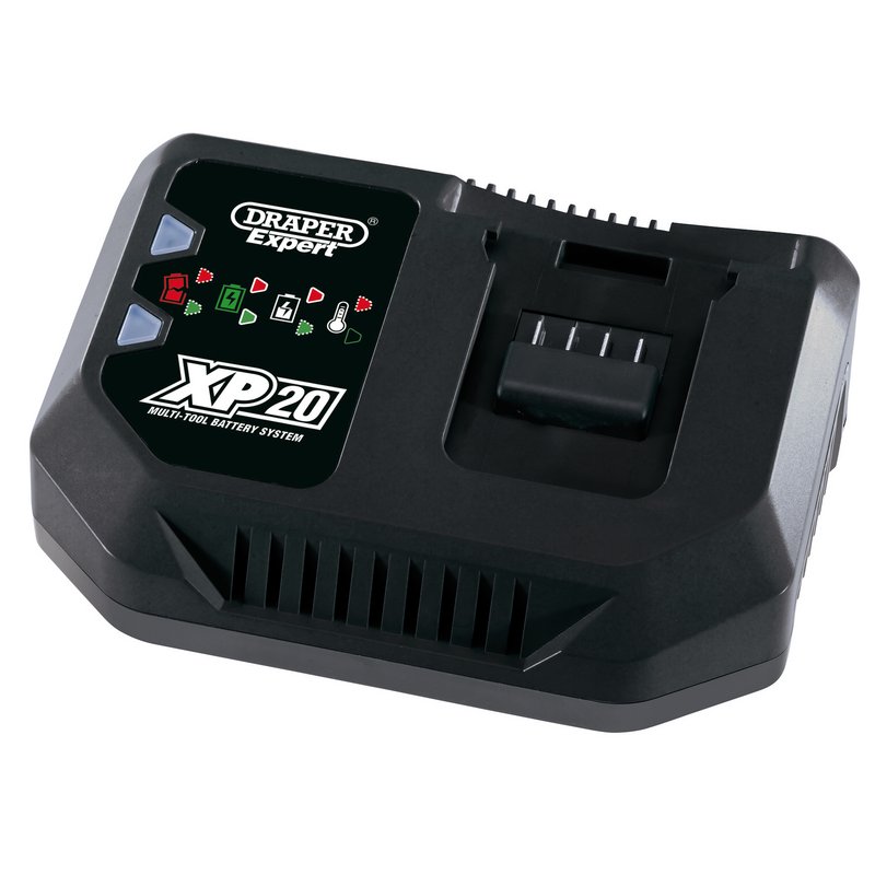 Draper 56334 XP20 20V Fast Battery Charger 6A