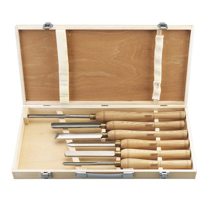 Draper 6 Piece HSS Woodturning Chisel Set 58697