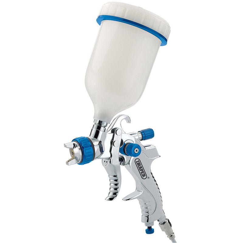 Draper 600ml Gravity Feed HVLP Air Spray Gun 09706