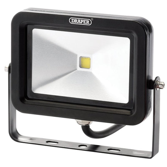 Draper 66032 COB LED Slimline Wall Mounted Floodlight 10W 700 Lumens