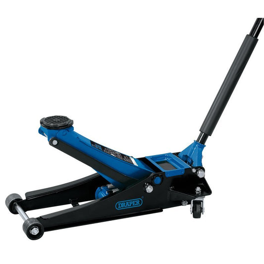 Draper 66864 Low Entry Trolley Jack 2.25 tonne Blue