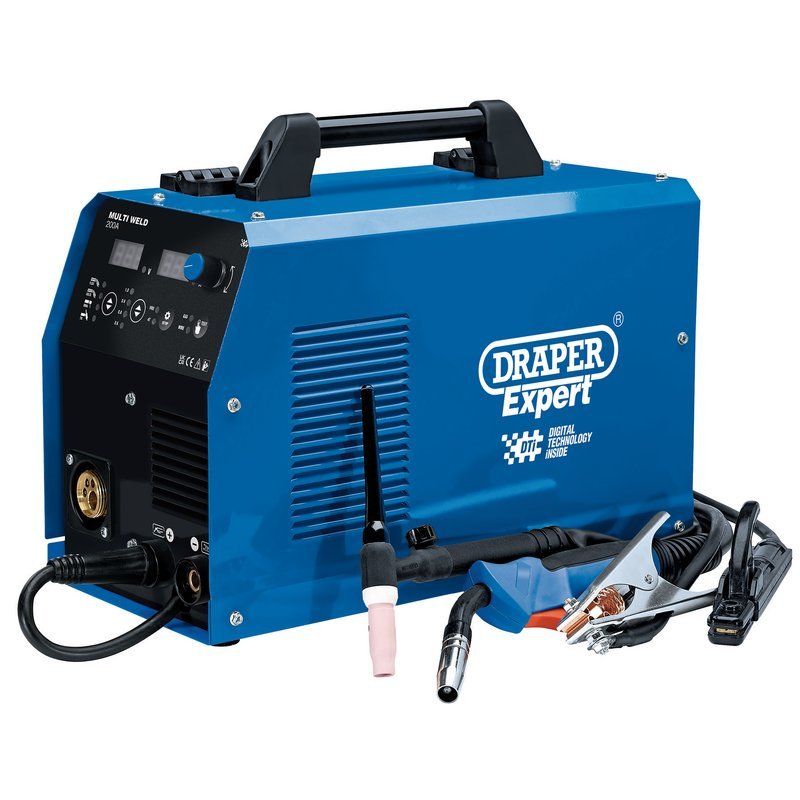 Draper 70043 Expert 3 - In - 1 Multi - Process Welder Dti 200A