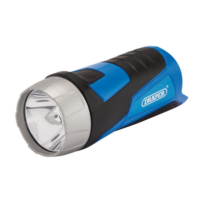 Draper 70299 12V LED Torch 1W 90 Lumens Sold Bare