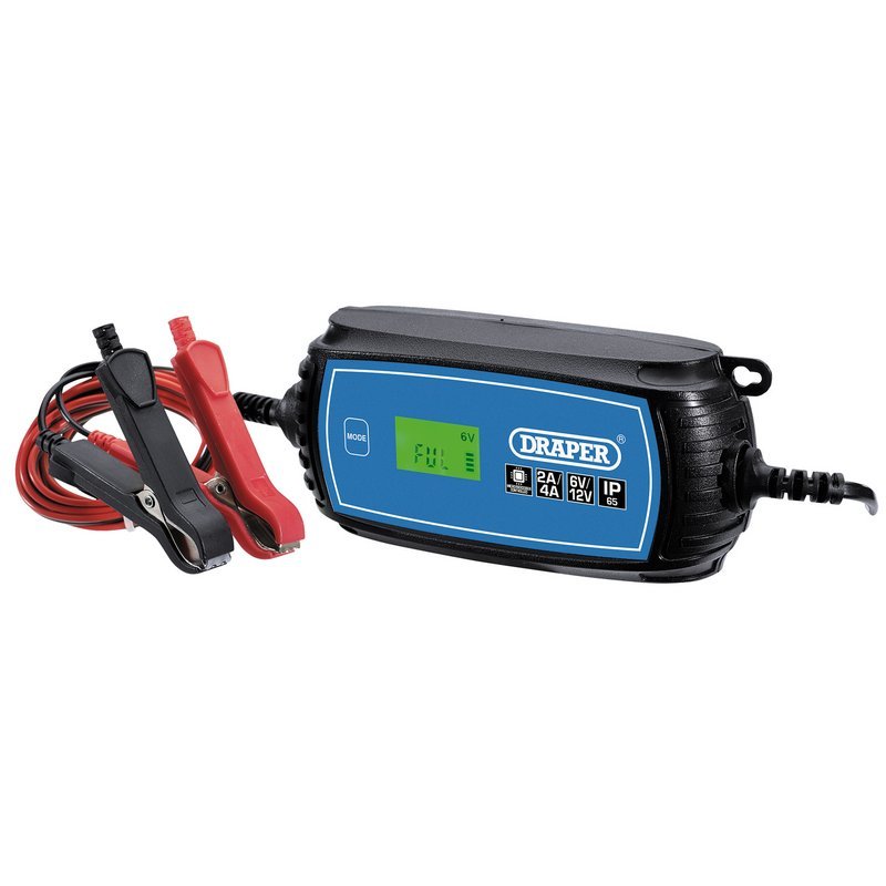 Draper 70545 6V/12V Battery Charger - McCormickTools