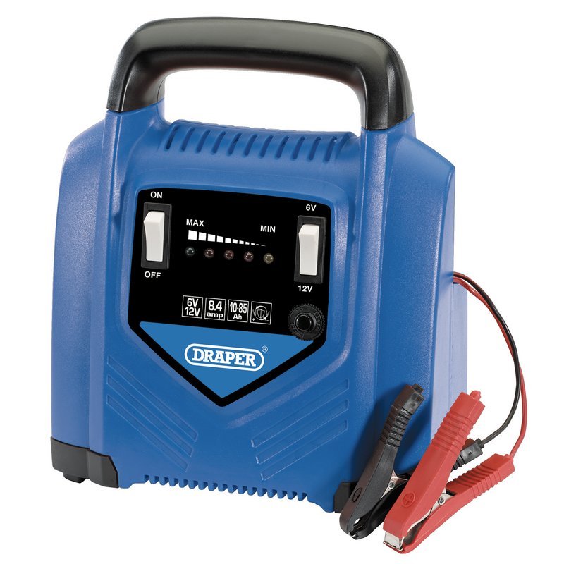 Draper 70546 6V/12V Battery Charger - McCormickTools