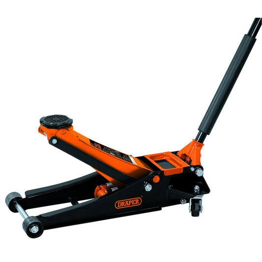 Draper 70942 Low Entry Trolley Jack 2.25 tonne Orange