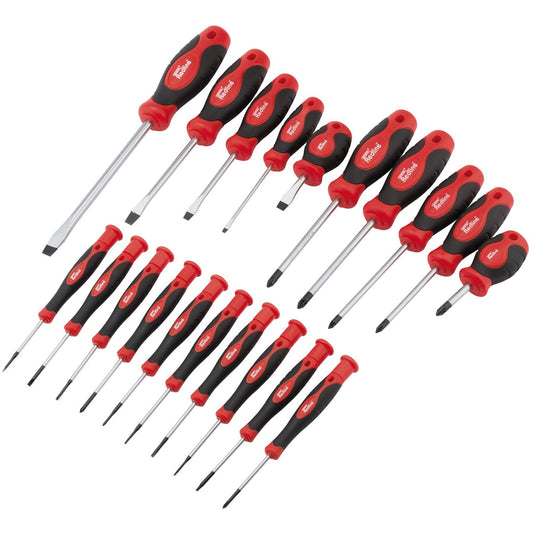 Draper DRA - 80920 Draper 80920 Redline® Soft Grip Screwdriver Set 20 Piece