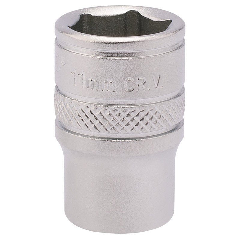 Draper 82144 1/4" Sq. Dr. Socket 11mm - McCormickTools