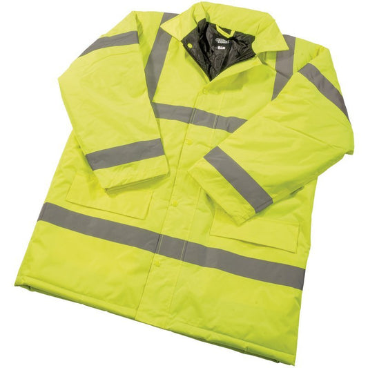 Draper 84721 High Visibility Traffic Jacket Size L