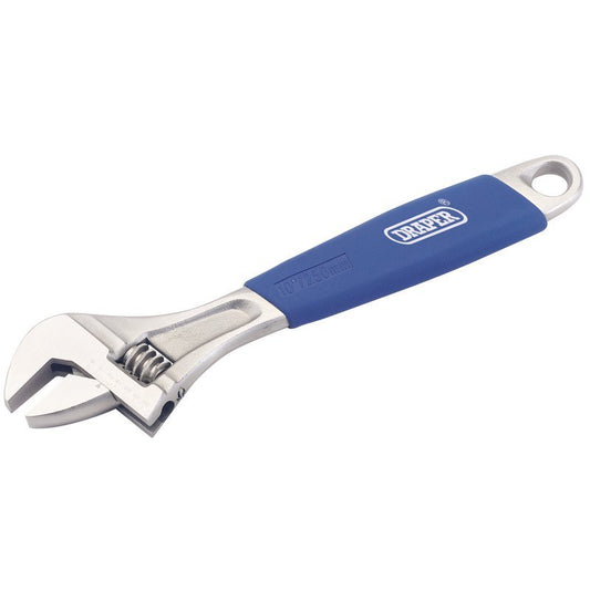 Draper 88603 Soft Grip Adjustable Wrench 250mm 35mm - McCormickTools