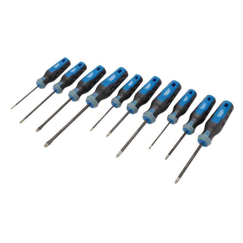 Draper 95163 Expert Diamond Tipped Screwdriver Set 10 Piece - McCormickTools