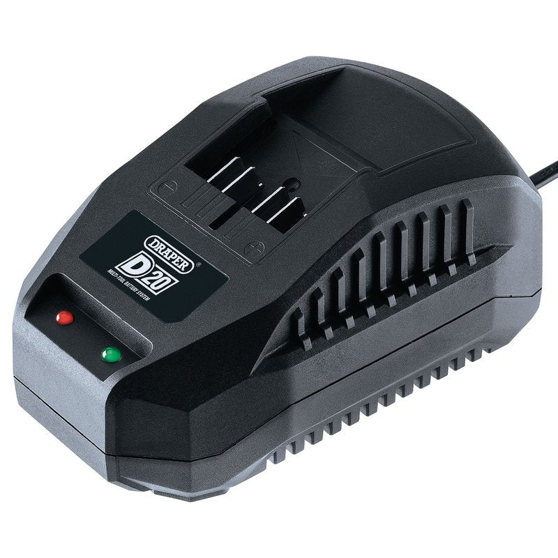 Draper 97914 D20 20V Li - ion Battery Charger - McCormickTools