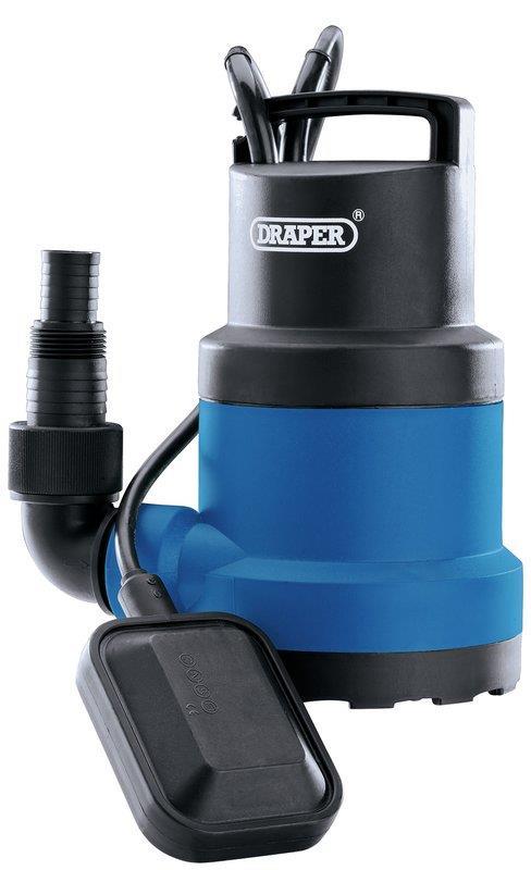 Draper 98912 230V 250W Submersible Water Pump With Float Switch