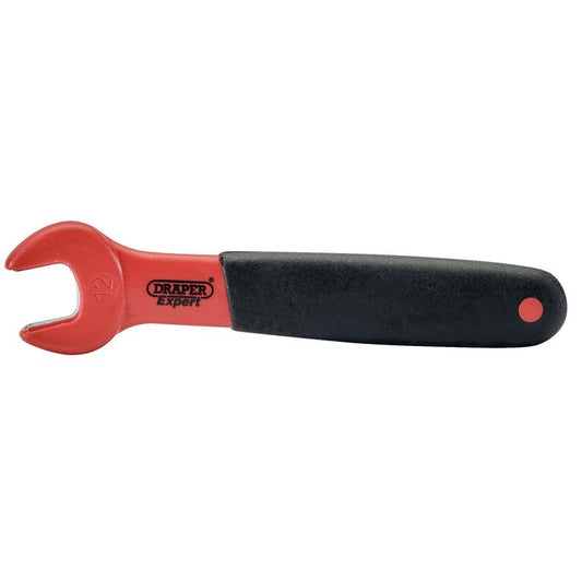 Draper 99470 VDE Approved Fully Insulated Open End Spanner 12mm - McCormickTools