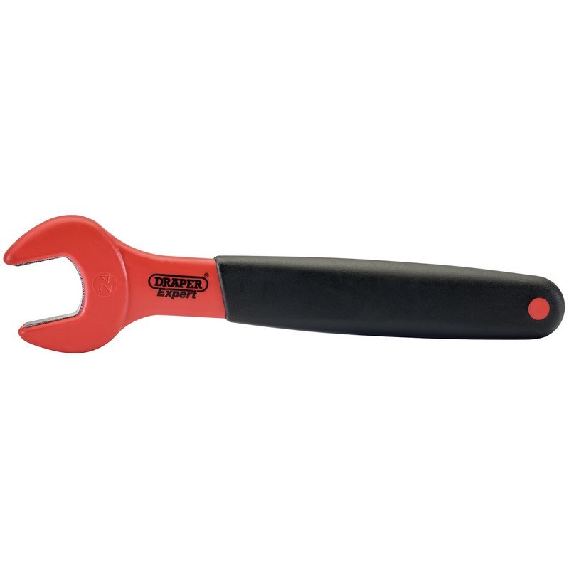 Draper 99482 VDE Approved Fully Insulated Open End Spanner 24mm - McCormickTools