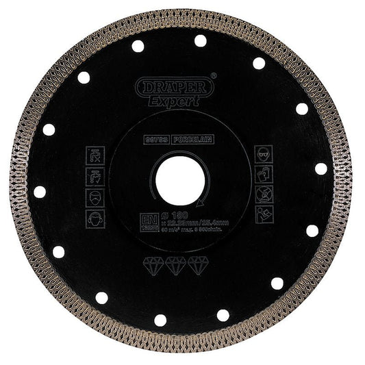 Draper 99793 Turbo - X Porcelain Diamond Blade 180mm