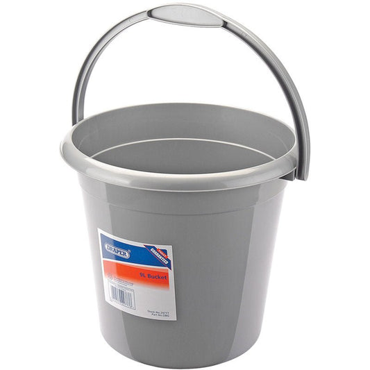 Draper 9L Plastic Bucket 24777