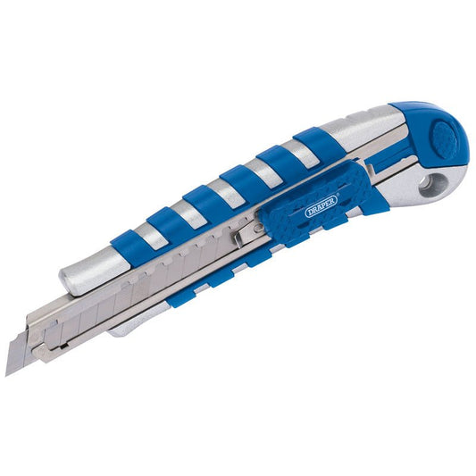 Draper 9mm Retractable Knife with Soft Grip 82836