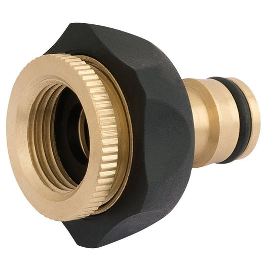 Draper Brass And Rubber Tap Connector (1/2" - 3/4")