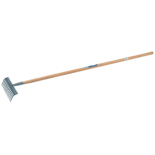 Draper Carbon Steel Garden Rake with Ash Handle 14306