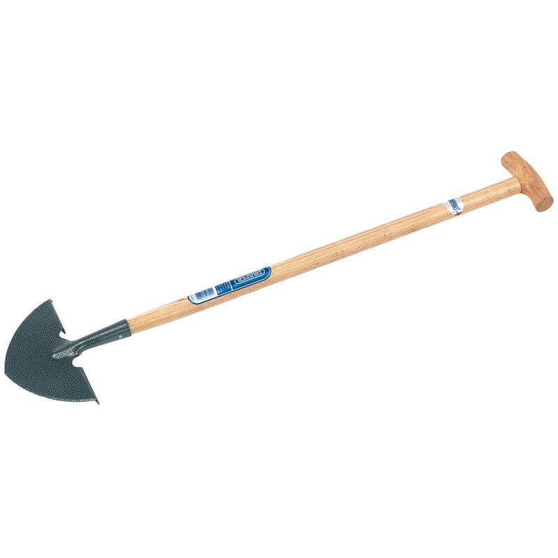 Draper Carbon Steel Lawn Edger with Ash Handle 14307