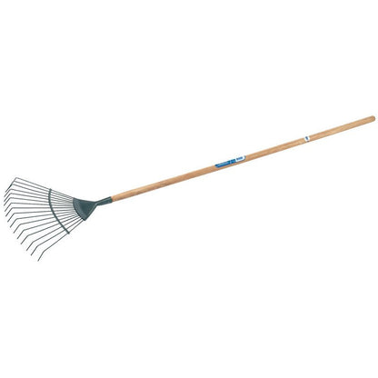 Draper Carbon Steel Lawn Rake with Ash Handle 14311