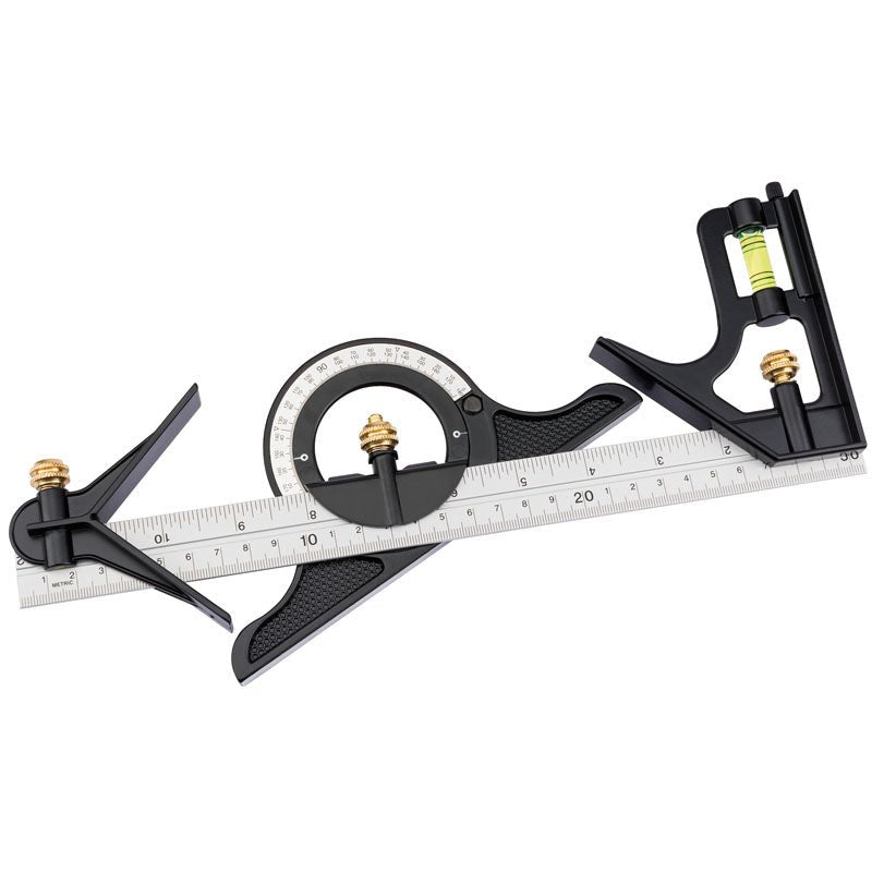 Draper Combination Square with Centre Head and Protractor 34704