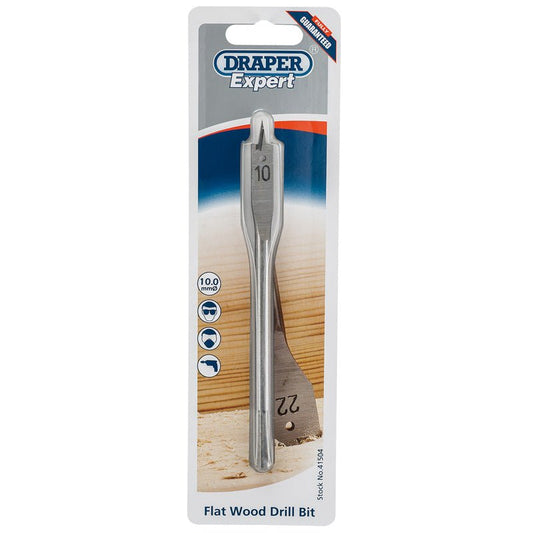 Draper Expert 10.0mm Flat Wood Bit 41504