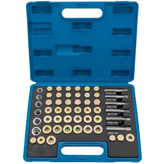 Draper Expert 120 piece Oil Sump Plug Repair Kit 36631 - McCormickTools